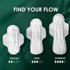 L. Ultra Thin Pads for Women, Overnight Absorbency, Organic Cotton