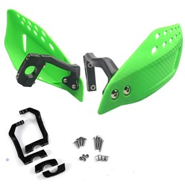 APEBAZY Motorcycle Hand Guard Motocross Handguards Universal Handlebar Hand Guards for Dirt Bike, Motorcycle, MX Racing, ATV, Quad 7/8 Inch 22 mm Green