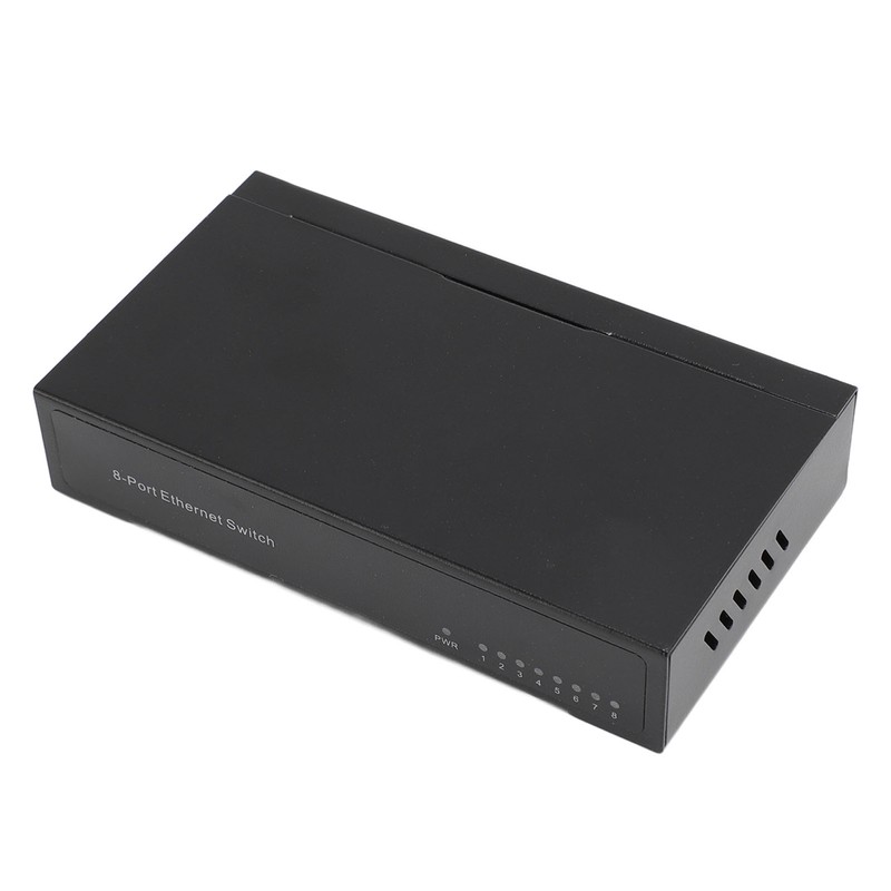 Fast Ethernet Switch 8 Ports 10 100 1000Mbps Anti Thunder