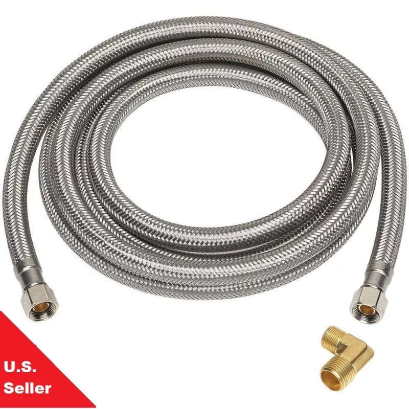 EZ-FLUID (1) 3/8" Comp x 48" 4-FT S.S Universal Dishwasher