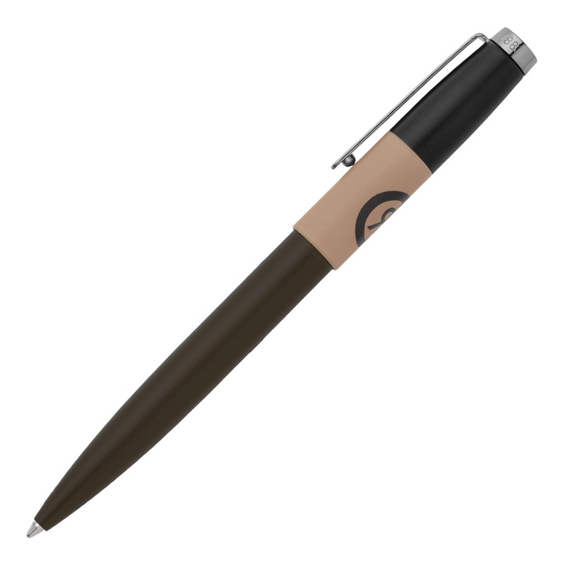 Cerruti 1881 Brick Ballpoint Pen (Beige Khaki Black)