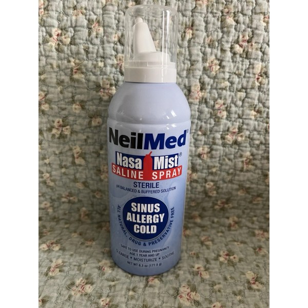 NeilMed NasaMist Saline Spray 6.3 oz. Expires 9/26 Sterile BUY