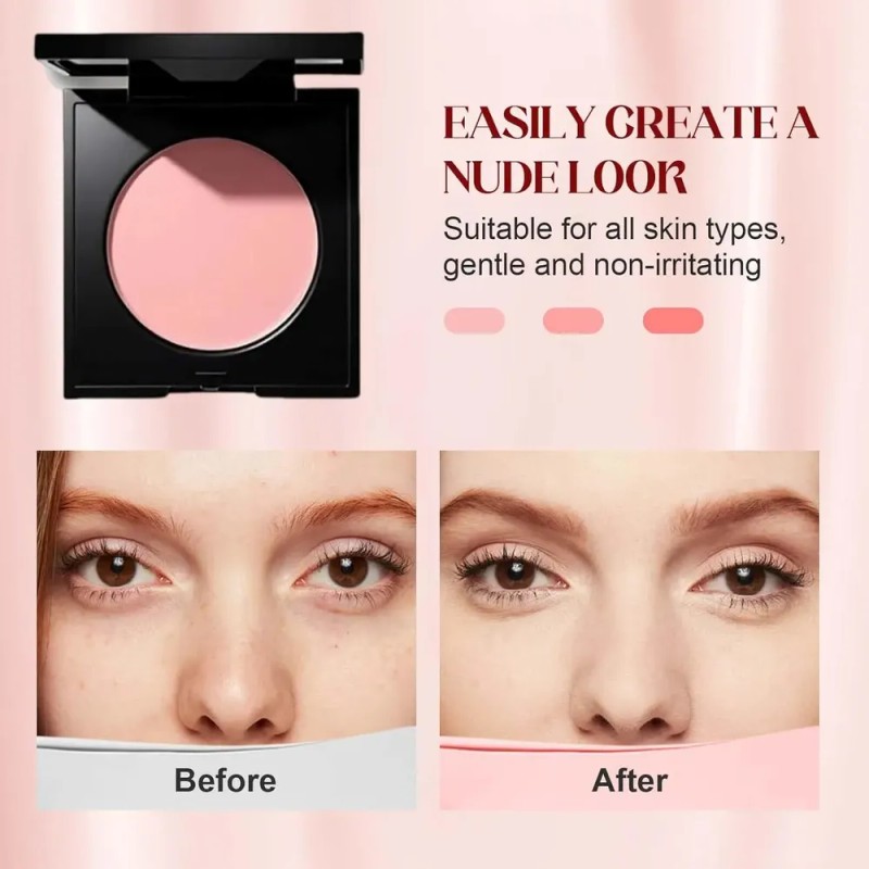 . Iluminador De Contorno De Ojos, Corrector Rosa Ligero '