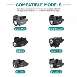 TUSITA MCC S Magnetic Charging Cable Only Compatible with Olight Flashlight Baldr RL Mini S BL, PL-Mini 1 2 - Special,100cm