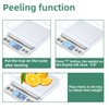 KUBEI Upgraded Larger Size Digital Food Scale Weight Gram, 5kg/0.1g