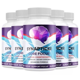 (5 Pack) SynapticXR Brain Supplement Capsules – Synaptic XR All-Natural Maximum