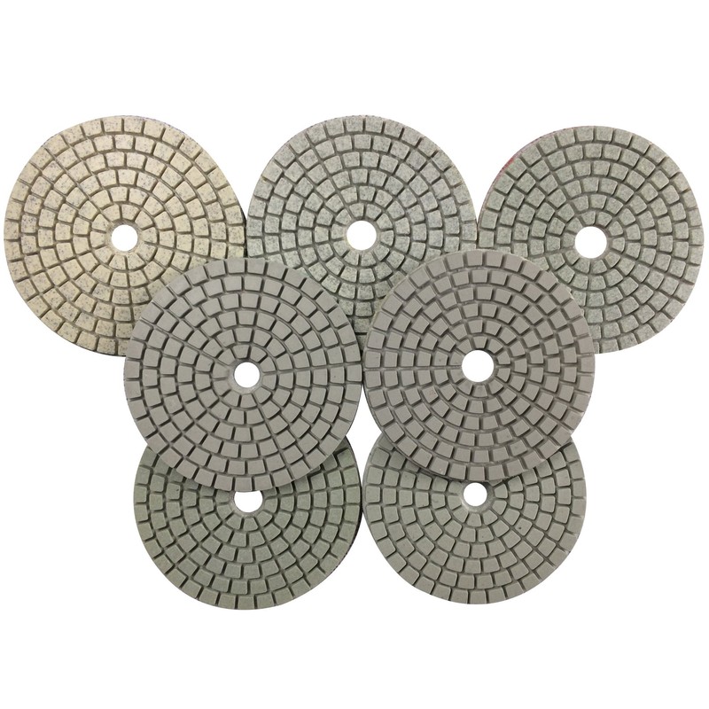 Konfor 8cm Diamond Polishing Pad Stone Polishing Pad Disc for