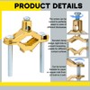 Shimeyao 2 Pcs Water Heater Bonding Kit 1/2"-1" Ground Clamp