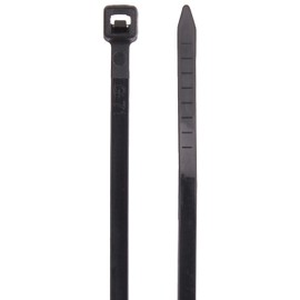 ELPA KBF-N100100(BK) Outdoor Cable Ties, UV Resistant, 3.9 inches (100 mm), Pack of 5, Tensile Strength, 175.4 lbs (79.4 kg), Black, Weather Resistant