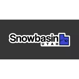 Snowbasin, Utah Snowbasin - Utah - Ski Resort Stickers