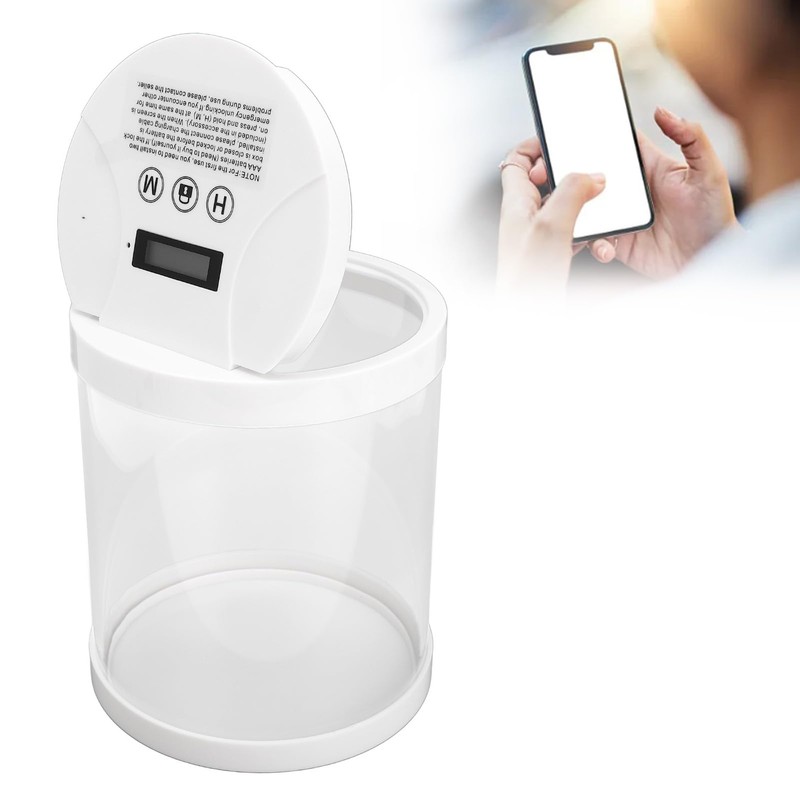 BTSEURY Time Locking Box for Cell Phone, Food Smart Timed