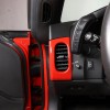 Carworld66 For Corvette C6 2005-2013 Red ABS Car Dashboard Side