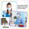 Landical 20 Sets Phlebotomy Essentials Order of Draw Badge Cards