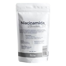 Niacinamida Pura 250 g  Vitamina B3  Anti Acn Manchas y Poros  Reafirma Colgeno Elasticidad  Matifica y Refuerza Barrera                              