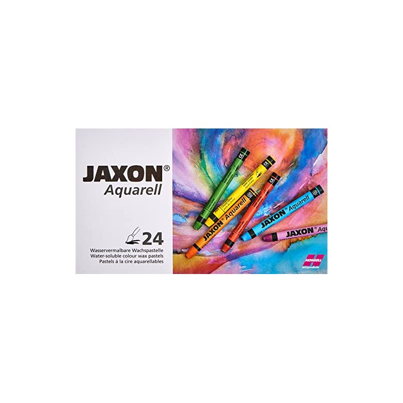 Jaxon 49436 Watercolour Wax Pastels Set Of 24