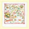 Red & White Kitchen Michigan Map Kitchen Dish Towel -