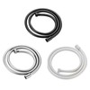 Shower line Shower line Twisting prevention PVC tubular shower hose Shower hose rope black = 2m