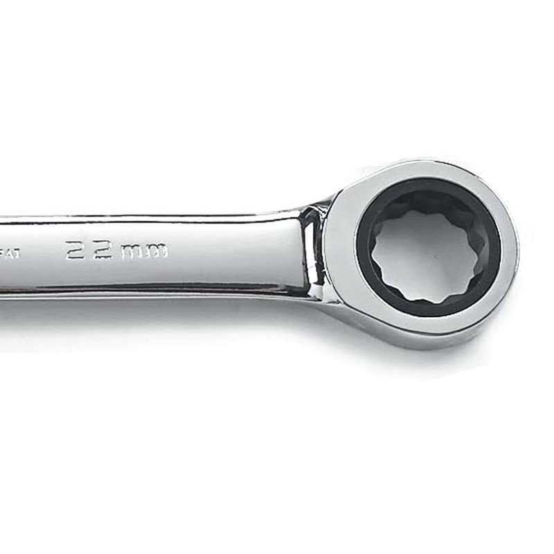 GEARWRENCH - KDT-9122 12 Pt. Ratcheting Combination Wrench, 22mm -