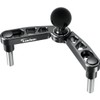 Kaedear Motorcycle 1" Ball Mount Stem Handlepost Top Bridge Ball