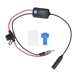 12V Car Radio Signal Amplifier Antenna FM/AM Radio Signal Magnify Antenna with Clip