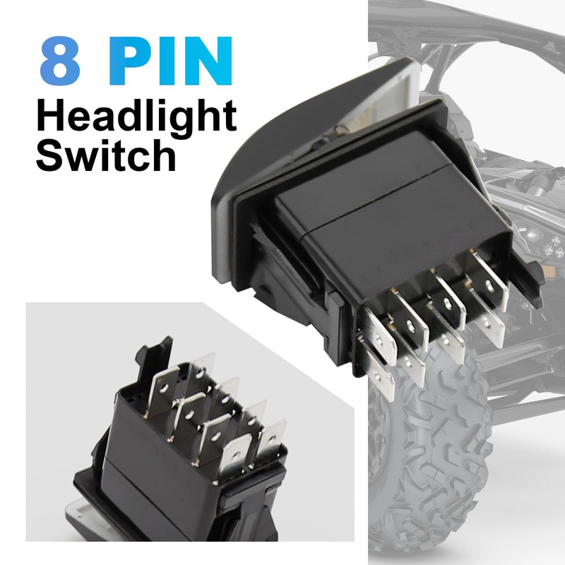710004492 Headlight Switch, Replacement for Can-Am Maverick X3 Defender Maverick