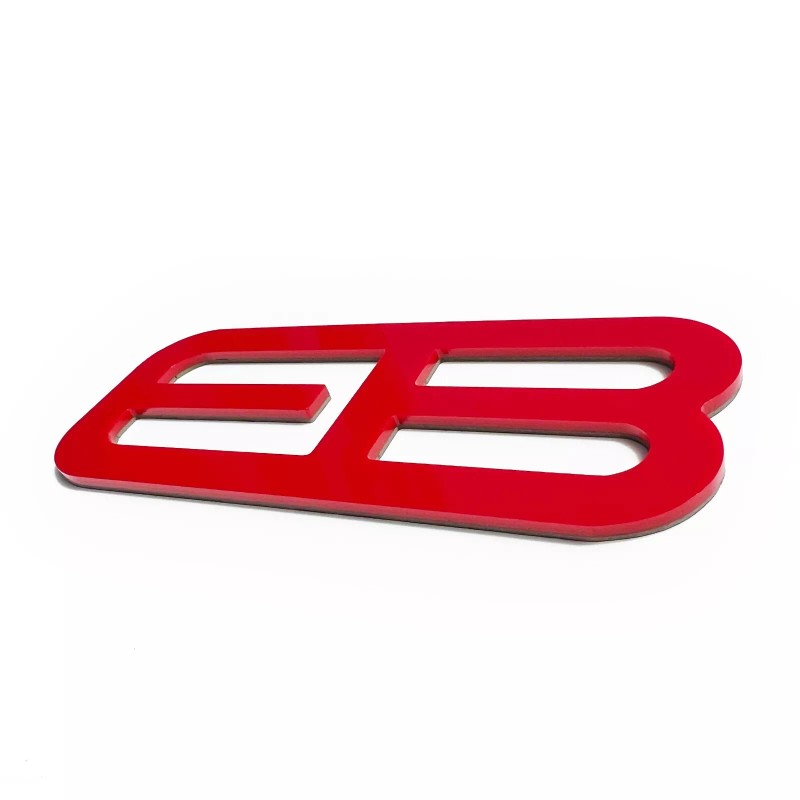 FMSgear RED 1pc REAR emblem fits 15-25 Mustang ECOBOOST EB