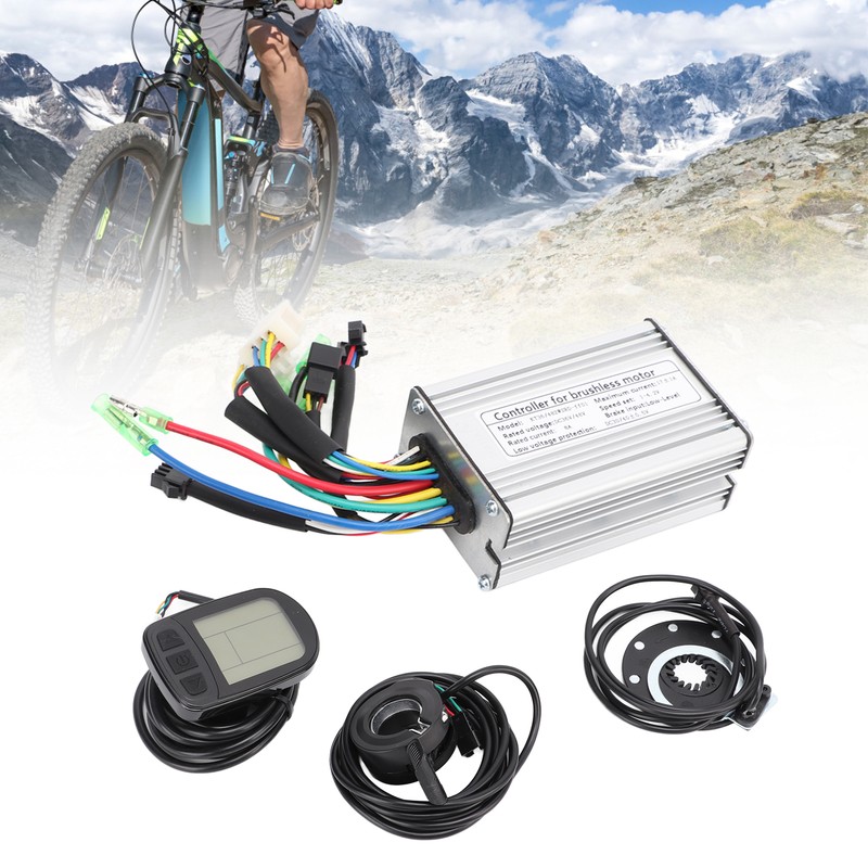 36V/48V 350W Electric Motor Controller Kit 17A Brushless Motor Controller