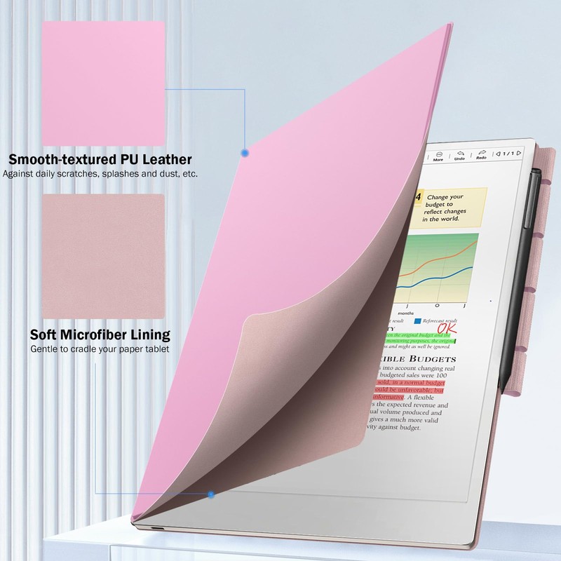 MoKo Case for Remarkable Paper Pro 2024 11.8", Lightweight Ultra-Thin