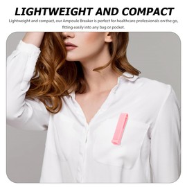 Healvian Pack of 8 Opener Ampoules Nurse Ampoule Bottle Opener Plastic Ampoules Tools for Nurse Opener Portable Ampoule Cutter Bottle Opener Tool