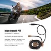 HD01 Motorcycle Unilateral Headset +U94 PTT Noise Cancellation Comfortable Military