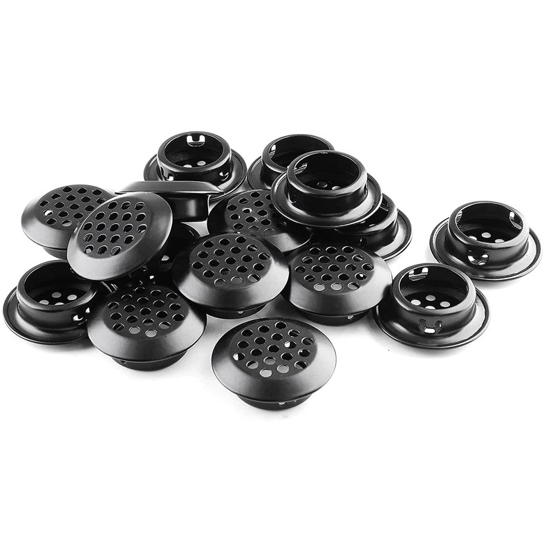 30 Pcs Air Vents 25mm Circular Soffit Vent Stainless Steel