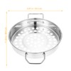 Stainless Steel Large Hole Colander for Shrimp Pasta & Vegetables