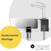 instmaier Drain fitting // Universal pop-up valve // for bathroom