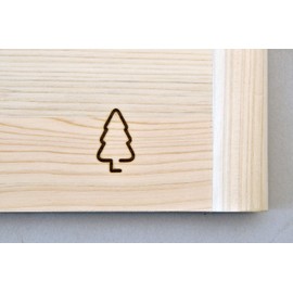 Sakai Sangyo Hinoki Floating Double-Sided Cutting Board (13.2 inches (33.5 cm) Cooking Utensils Hinoki Wooden Kitchen Utensils Kitchen Utensils Clean Without Adhering to Countertops