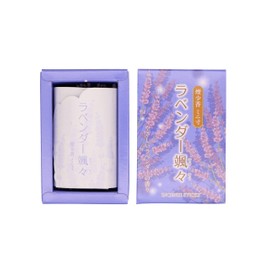 Marues Lavender Dashing Smoke Small Incense, Mini Size, Length Approx. 2.8 inches (7 cm)