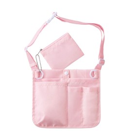 1065198A Nursery Waist Organizer 3, Nursing and Medical Accessories/Goods, 2-Way Shoulder/Waist Pouch, Light Pink
