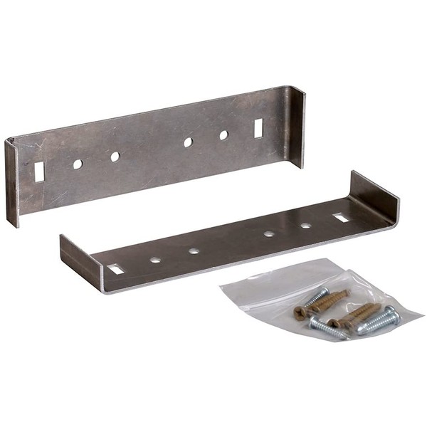 Rust-Free Mailbox Mounting Bracket, Aluminum, Large (fits mailboxes with a 8”- Wide Floor)