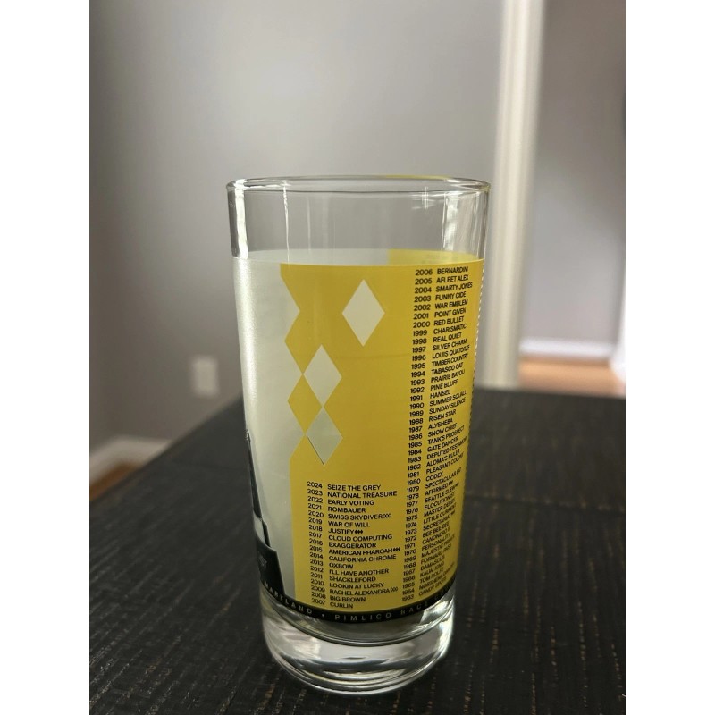 The 150th Preakness Black Eyed Susan Collectors Glass