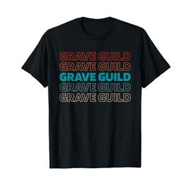 Retro Burial Team - Grounds Cemetery Vintage Gravedigger T-Shirt