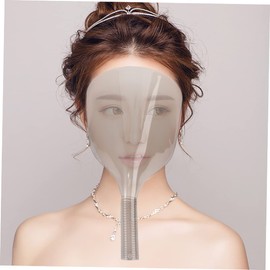 minkissy Hairdressing Cover for Barber Shop Protective Plastic Tool Gray Cosmetic Anti-handle Design