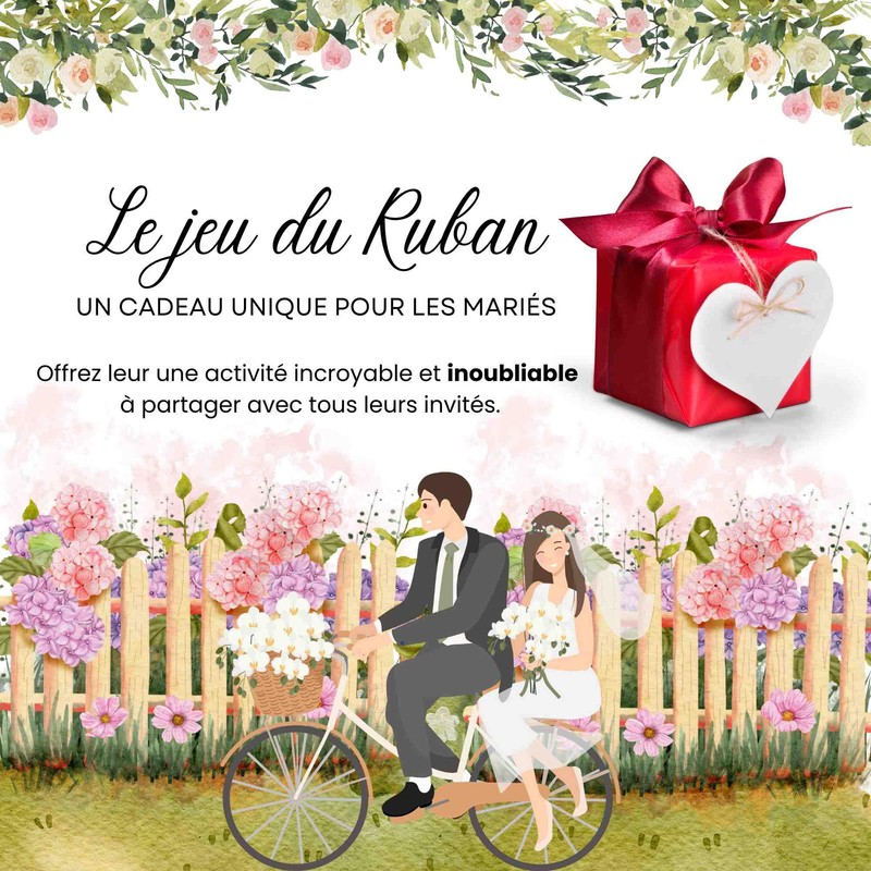 Set di nastri per matrimonio, nastro satinato, regalo per sposa,