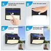 Solar Outdoor Lights, 12 Packs Solar Motion Sensor Security Lights