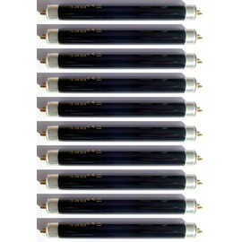 10 x UV Blacklight F4 T5 4W Money Detector Note Checker Bulbs Ultraviolet Tubes