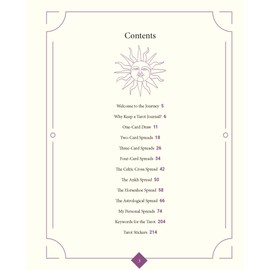 The Weiser Tarot Journal: Guidance and Practice (for use with any Tarot deck―includes 208 specially designed journal pages and 1,920 full-color Tarot stickers to use in recording your readings)