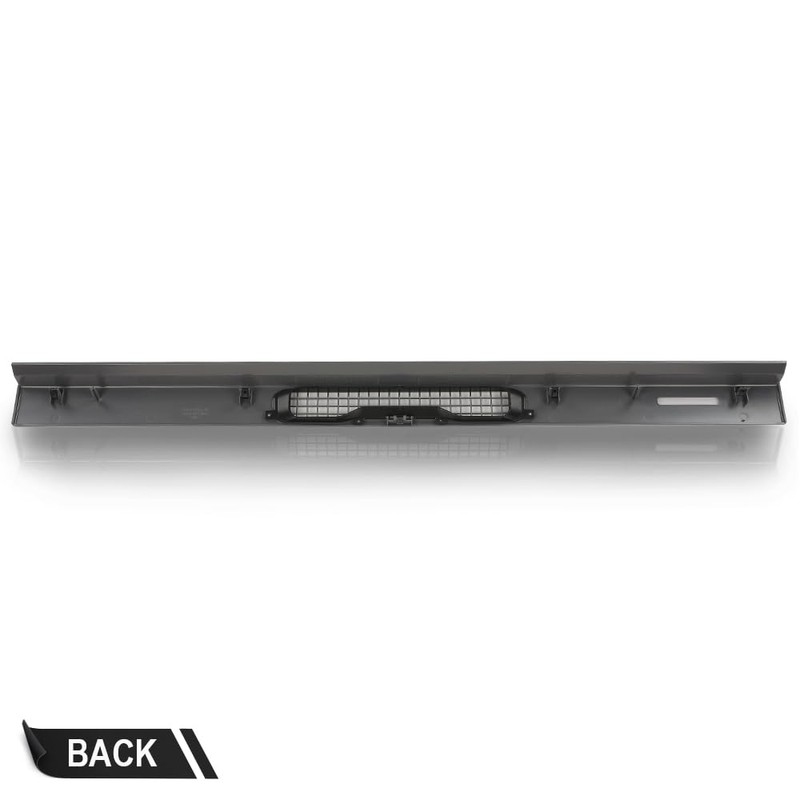 CROSSDESIGN Upper Dash Defrost Vent Bezel Trim Panel Gray Compatible