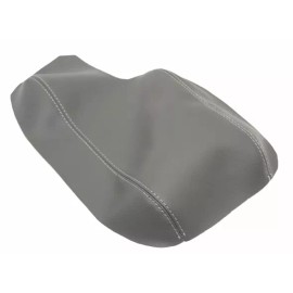 Kar Designers Armrest Center Console Lid Cover Vinyl For 00-06 Ford Ranger w/Cup Holder Gray