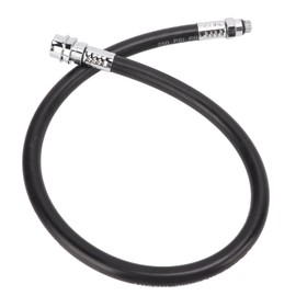 Scuba Diving BCD Low Pressure Regulator Hose Flexible Rubber Gas Tube for Water Sports61cm / 24in