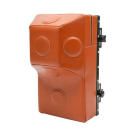 Wall Mount Punching Bag, Uppercut Boxing Training Equipment with Resilient High Density Foam/EVA,Within 7.87'' Adjustable, Training Punching Target for Boxing Gyms, Gymnasiums (L)