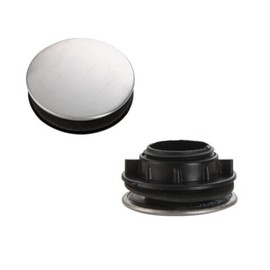 Lansonee 2 Pack Sink Hole Covers for Kitchen Faucet - Stainless Steel Tap Hole Plug, 35mm Single Hole Sink Cover Plate