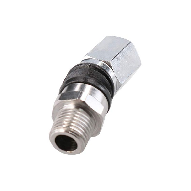 PCL Flexible Elbow Joint 1/4" - 1/4" BSP Union Air